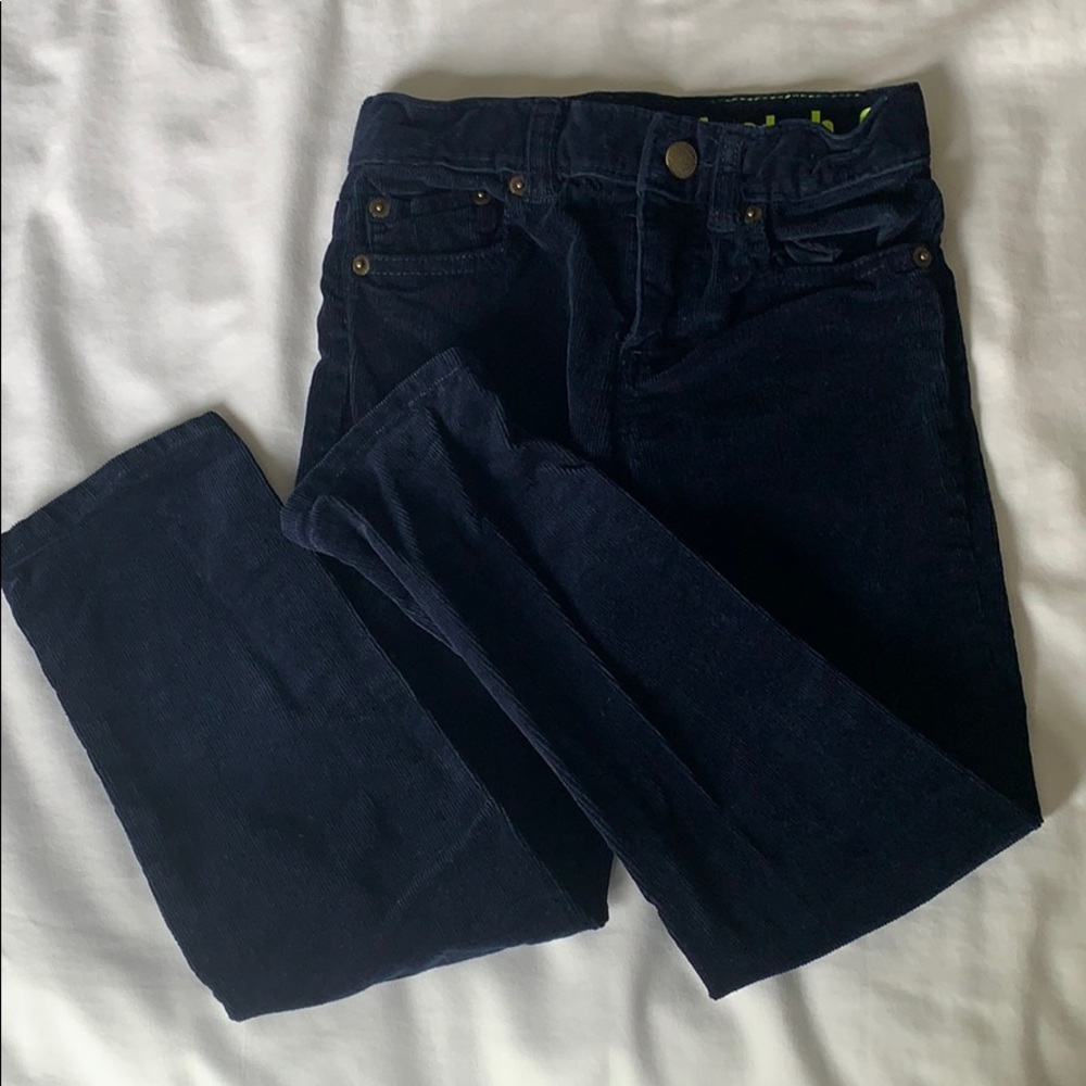 J Crew Crew Cuts Navy pants